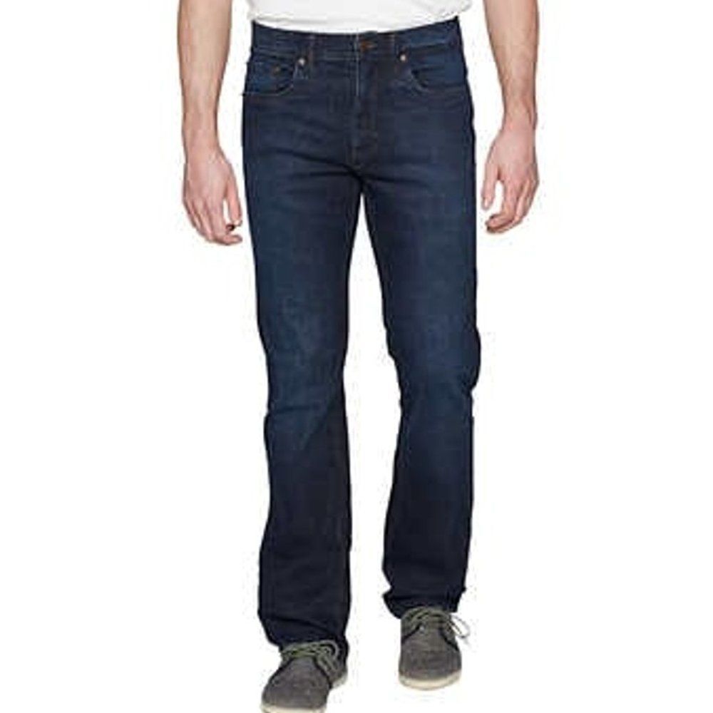 BC CLOTHING | Fleece Lined Straight Leg Jeans Men's Sz 38